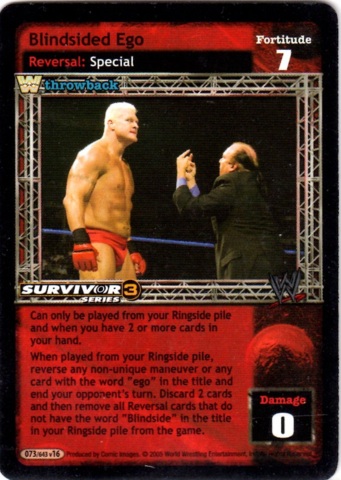 Blindsided Ego (Throwback) (SS3)